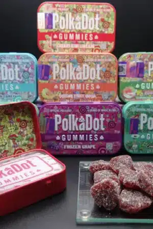 Mushroom gummies | psychedelic gummies | Polka Dot Gummy For Sale