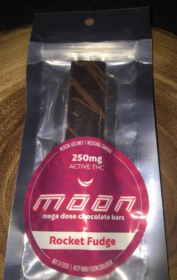 moon chocolate bar